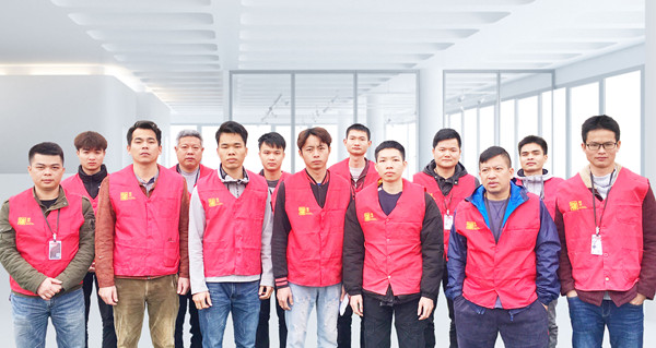 裝飾公司施工團(tuán)隊圖片